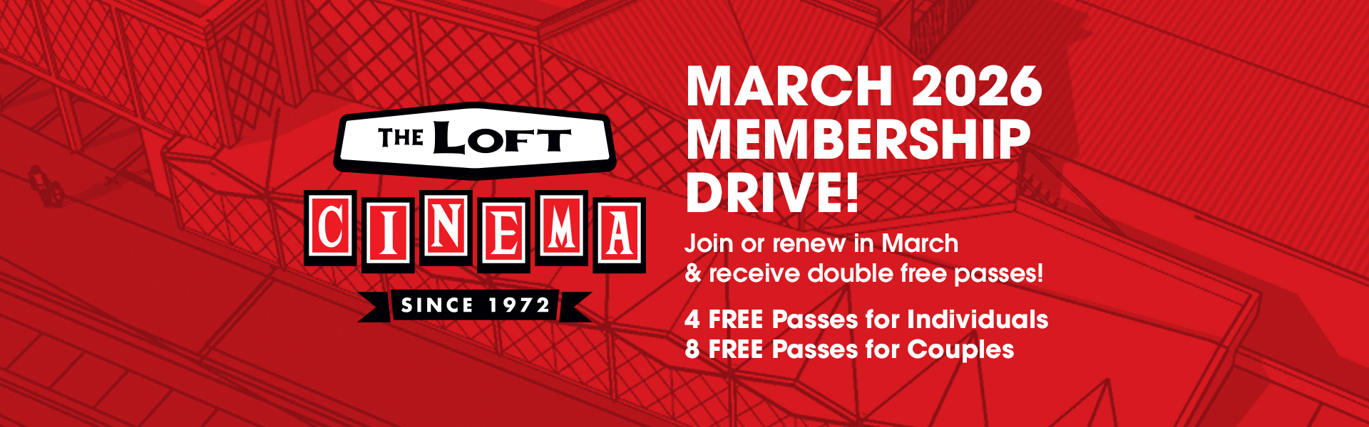 March Member Drive